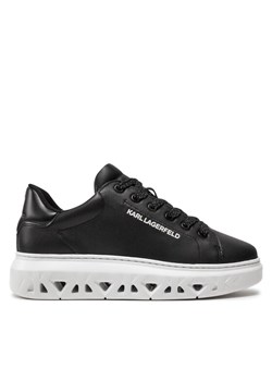 Sneakersy KARL LAGERFELD KL64519 Czarny ze sklepu eobuwie.pl w kategorii Buty sportowe damskie - zdjęcie 181256113