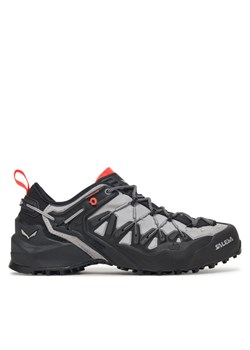 Trekkingi Salewa Wildfire Edge 0000061347 Szary ze sklepu eobuwie.pl w kategorii Buty trekkingowe damskie - zdjęcie 181256121