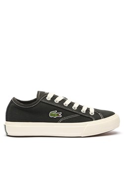 Tenisówki Lacoste Backourt 747CFA0006 Czarny ze sklepu eobuwie.pl w kategorii Trampki damskie - zdjęcie 181256371