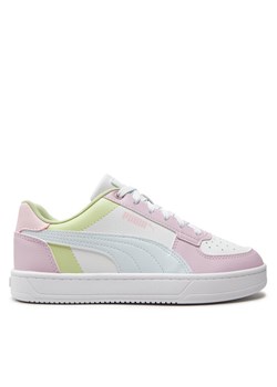 Sneakersy Puma Caven 2.0 Block Jr 394461-07 Biały ze sklepu eobuwie.pl w kategorii Trampki dziecięce - zdjęcie 181256472