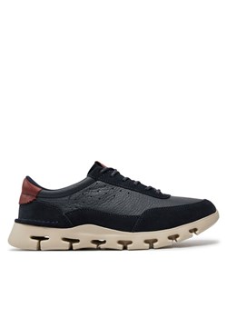 Sneakersy Clarks Nature X One 26176762 Granatowy ze sklepu eobuwie.pl w kategorii Buty sportowe męskie - zdjęcie 181256553