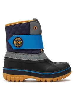 Śniegowce Lee Cooper LCJ-24-44-2859K Granatowy ze sklepu eobuwie.pl w kategorii Buty zimowe dziecięce - zdjęcie 181256563