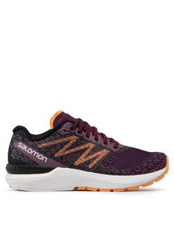 Buty do biegania Salomon Sonic 5 Balance W 417104 20 V0 Bordowy ze sklepu eobuwie.pl w kategorii Buty sportowe damskie - zdjęcie 181256663