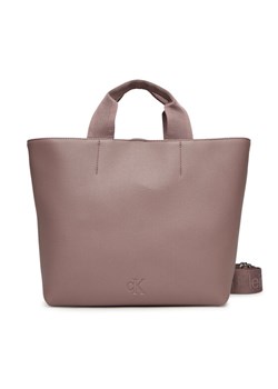 Torebka Calvin Klein Jeans Ultralight Mini Tote LV04K3112G Różowy ze sklepu eobuwie.pl w kategorii Torby Shopper bag - zdjęcie 181256684