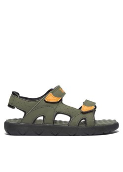 Sandały Timberland Perkins Row 2-Strap TB0A23SYA581 Khaki ze sklepu eobuwie.pl w kategorii Sandały dziecięce - zdjęcie 181257010