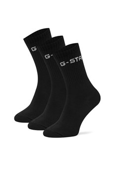 Skarpety G-Star Raw AS_G_STAR_001W_SS25 (3-PACK) Czarny ze sklepu eobuwie.pl w kategorii Skarpetki damskie - zdjęcie 181257090
