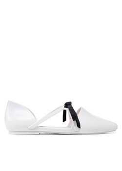 Baleriny Melissa Pointy Stripe Jason 33435 Biały ze sklepu eobuwie.pl w kategorii Balerinki - zdjęcie 181257102