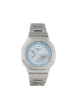 Zegarek G-Shock Octagon GM-2110D-2AER Srebrny ze sklepu eobuwie.pl w kategorii Zegarki - zdjęcie 181257514