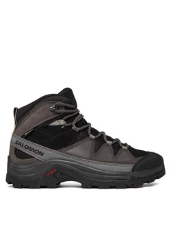 Trekkingi Salomon Quest Rove GORE-TEX L47181500 Czarny ze sklepu eobuwie.pl w kategorii Buty trekkingowe damskie - zdjęcie 181257563