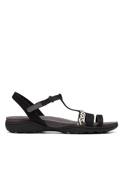 Sandały Clarks Amanda Tealite 26171125 Czarny ze sklepu eobuwie.pl w kategorii Sandały damskie - zdjęcie 181257822