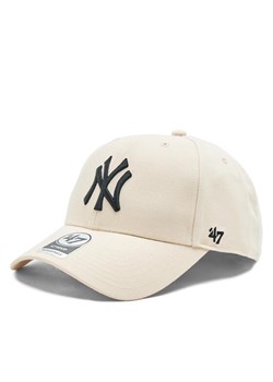 Czapka z daszkiem 47 Brand MLB New York Yankees '47 MVP SNAPBACK B-MVPSP17WBP-NT Beżowy ze sklepu eobuwie.pl w kategorii Czapki z daszkiem damskie - zdjęcie 181257953