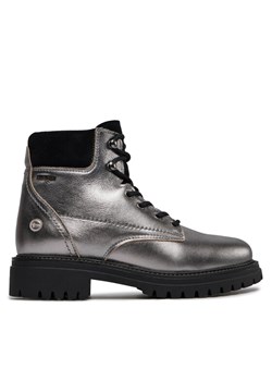 Trapery Tamaris 1-26914-41 Szary ze sklepu eobuwie.pl w kategorii Workery damskie - zdjęcie 181257954