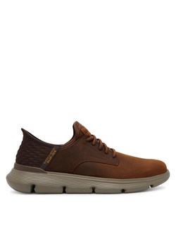 Półbuty Skechers Garza - Gervin 205046/CDB Brązowy - id: 0000304743917 - marki Skechers - 181257983 Półbuty Skechers Garza - Gervin 205046/CDB Brązowy ze sklepu eobuwie.pl w kategorii Półbuty męskie - zdjęcie 181257983