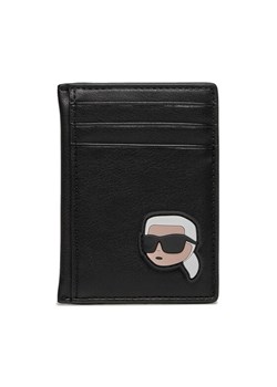 Etui na karty kredytowe KARL LAGERFELD 236W3228 Czarny ze sklepu eobuwie.pl w kategorii Etui - zdjęcie 181258032