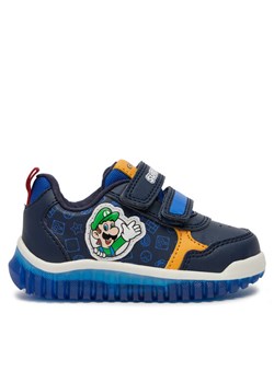 Sneakersy Geox B Lightyloo Boy B465ZC 000BC C4226 Granatowy ze sklepu eobuwie.pl w kategorii Buty sportowe dziecięce - zdjęcie 181258052