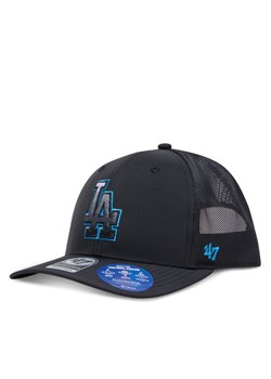 Czapka z daszkiem 47 Brand MLB LA Dodgers Volcanic ’47 TRUCKER B-VOLCT12BBP Czarny ze sklepu eobuwie.pl w kategorii Czapki z daszkiem męskie - zdjęcie 181258463
