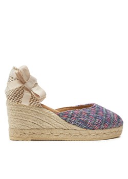 Espadryle Manebi Acapulco Low Wedge Espadrilles G 0.6 WL Fioletowy ze sklepu eobuwie.pl w kategorii Espadryle damskie - zdjęcie 181258671