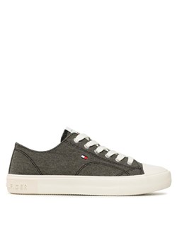 Trampki Tommy Hilfiger Low Cut Lce-Up T3X9-32827-0890 S Czarny ze sklepu eobuwie.pl w kategorii Trampki dziecięce - zdjęcie 181258814