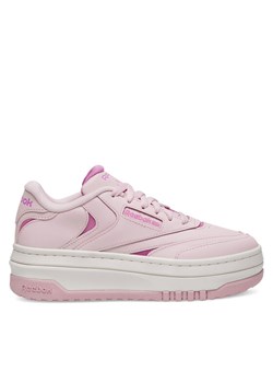Sneakersy Reebok Club C Extra 100202097 Różowy ze sklepu eobuwie.pl w kategorii Buty sportowe damskie - zdjęcie 181258862