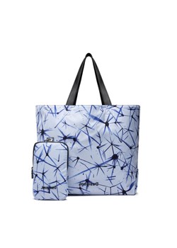 Torebka Desigual 22WAXA35 Błękitny ze sklepu eobuwie.pl w kategorii Torby Shopper bag - zdjęcie 181259080