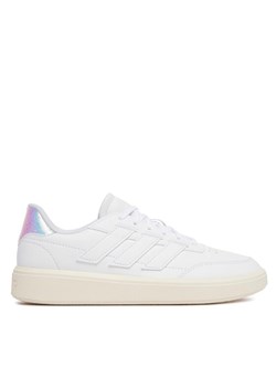 Sneakersy adidas Courtblock IF6464 Biały ze sklepu eobuwie.pl w kategorii Buty sportowe damskie - zdjęcie 181259183