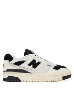 Sneakersy New Balance BB550LEG Beżowy ze sklepu eobuwie.pl w kategorii Buty sportowe damskie - zdjęcie 181259202
