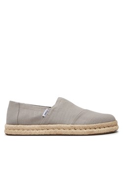 Espadryle Toms TOMS-Alp Rope 2.0 10019866 Szary ze sklepu eobuwie.pl w kategorii Espadryle męskie - zdjęcie 181259342