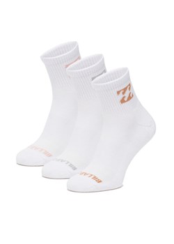 Skarpety Billabong AS_BILLABONG_03Z_SS25 (3-PACK) Biały ze sklepu eobuwie.pl w kategorii Skarpetki damskie - zdjęcie 181259581