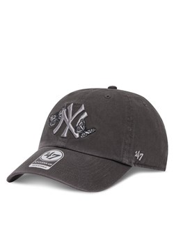 Czapka z daszkiem 47 Brand MLB New York Yankees Icon Alt ’47 CLEAN UP B-ICACL17GWS Szary ze sklepu eobuwie.pl w kategorii Czapki z daszkiem damskie - zdjęcie 181260083