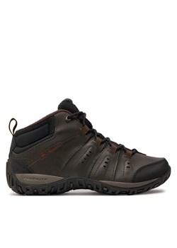 Trekkingi Columbia Peakfreak Nomad Chukka WP Omni-Heat BM3926 Brązowy ze sklepu eobuwie.pl w kategorii Buty trekkingowe męskie - zdjęcie 181260144