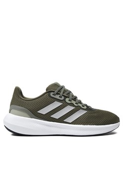 Buty do biegania adidas Runfalcon 3.0 IE0737 Khaki ze sklepu eobuwie.pl w kategorii Buty sportowe męskie - zdjęcie 181260270