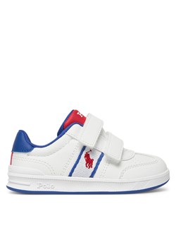 Sneakersy Polo Ralph Lauren Heritage Court III RL02068100 Biały ze sklepu eobuwie.pl w kategorii Buty sportowe dziecięce - zdjęcie 181260511