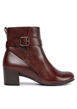 Botki ECCO Dress Classic 35 20991301667 Brązowy ze sklepu eobuwie.pl w kategorii Botki - zdjęcie 181260583