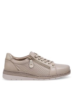Sneakersy Go Soft WI16-BECA-01 Beżowy ze sklepu eobuwie.pl w kategorii Półbuty damskie - zdjęcie 181260590
