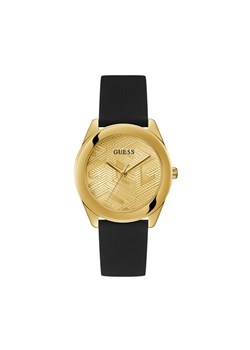 Zegarek damski Guess Cubed GW0665L1 Czarny ze sklepu eobuwie.pl w kategorii Zegarki - zdjęcie 181260622