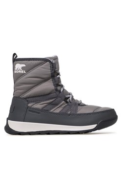 Śniegowce Sorel Whitney™ II Short Lace Wp NL3822-052 Szary ze sklepu eobuwie.pl w kategorii Śniegowce damskie - zdjęcie 181260684