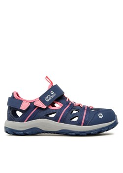 Sandały Jack Wolfskin Sun Climber K 4050701 Granatowy ze sklepu eobuwie.pl w kategorii Sandały dziecięce - zdjęcie 181260710