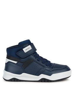 Sneakersy Geox J Perth Boy J367RF 0FE8V C0832 M Granatowy ze sklepu eobuwie.pl w kategorii Buty sportowe dziecięce - zdjęcie 181260824
