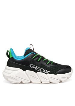 Sneakersy Geox J Flexyper Fast J46N1A 0149J C9997 M Czarny ze sklepu eobuwie.pl w kategorii Buty sportowe dziecięce - zdjęcie 181260860