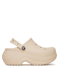 Klapki Crocs BELLA CLOG 210062-11S Beżowy ze sklepu eobuwie.pl w kategorii Klapki damskie - zdjęcie 181260932