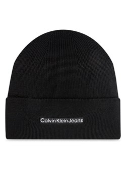Czapka Calvin Klein Inst Embro K50K512452 Czarny ze sklepu eobuwie.pl w kategorii Czapki zimowe męskie - zdjęcie 181261022