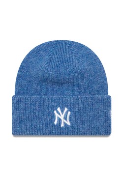 Czapka New Era Wide Cuff Bean 60565264 Niebieski ze sklepu eobuwie.pl w kategorii Czapki zimowe damskie - zdjęcie 181261043