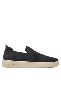 Tenisówki MICHAEL Michael Kors Juno Knit Slip On 43R5JUFPAD Czarny ze sklepu eobuwie.pl w kategorii Trampki damskie - zdjęcie 181261102