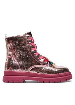 Botki Agatha Ruiz de la Prada 231955 D Różowy ze sklepu eobuwie.pl w kategorii Buty zimowe dziecięce - zdjęcie 181261122