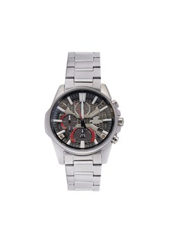 Zegarek Casio Edifice EQB-1200D-1AER Srebrny ze sklepu eobuwie.pl w kategorii Zegarki - zdjęcie 181261180