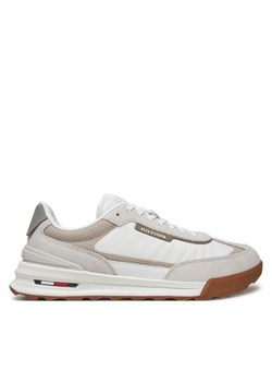 Sneakersy Tommy Hilfiger Retro Runner FM0FM05328 Biały ze sklepu eobuwie.pl w kategorii Buty sportowe męskie - zdjęcie 181261243