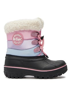 Śniegowce Lee Cooper LCJ-24-44-2857K Kolorowy ze sklepu eobuwie.pl w kategorii Buty zimowe dziecięce - zdjęcie 181261380