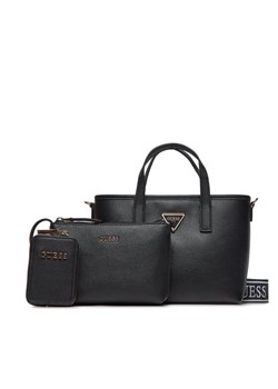 Torebka Guess Latona (BG) Mini-Bags HWBG92 11750 Czarny ze sklepu eobuwie.pl w kategorii Torby Shopper bag - zdjęcie 181261482