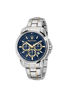Zegarek Maserati Successo R8873621036 Srebrny ze sklepu eobuwie.pl w kategorii Zegarki - zdjęcie 181261521
