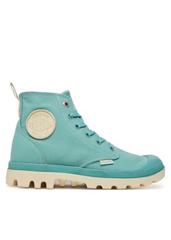 Trapery Palladium Pampa Duo Chrome 74470-384-M Turkusowy ze sklepu eobuwie.pl w kategorii Workery damskie - zdjęcie 181261550